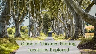 Exploring Game of Thrones Filming Locations Mussenden Temple and The Dark Hedges [upl. by Lundquist]