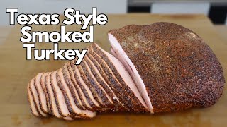 Texas Style Smoked Turkey  Weber Kettle [upl. by Ednil]