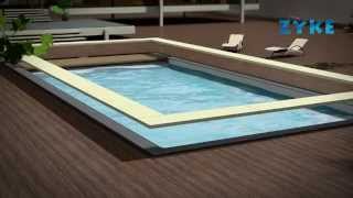 Piscine ⎢ EASYBLOC polystyrène ⎢ Zyke piscine [upl. by Leonie]