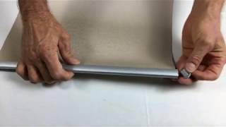 Replace Base Rail on Roller Blind [upl. by Annayat]