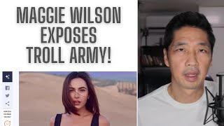 TROLL ARMY EXPOSED BY MAGGIE WILSON [upl. by Zaneski635]