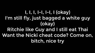 Nicki Minaj  Barbie tingz  Lyrics [upl. by Suoicerpal]