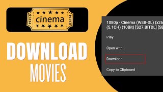 How To Download Movies On Cinema HD App [upl. by Christalle]