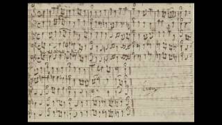 Bach Manuscript  Matthaeus Passion  32 [upl. by Ahtebat]