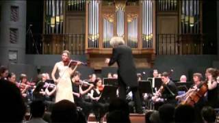 Giedre Mundinaite plays PI Tchaikovsky Violin Concerto in D op 35 Part 2 [upl. by Enirehs561]