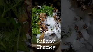 Railway chutney 🥰 kitchen girl special samayal [upl. by Euqenimod383]