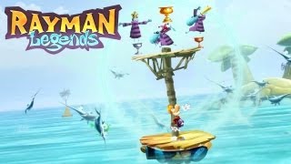 Rayman Legends Gloo Gloo Level Walkthrough 1080p TRUEHD QUALITY [upl. by Aseen]