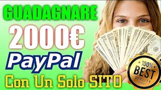 COME GUADAGNARE ONLINE CON UN SOLO SITO [upl. by Naihtsirc468]