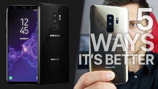 Samsung Galaxy S9 vs iPhone X 5 Ways It’s Better [upl. by Anen871]