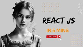 Learn React JS in just 5 mins [upl. by Araiek326]