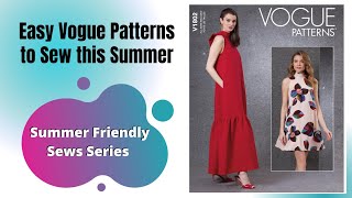 Easy Vogue Sewing Patterns to Sew this Summer [upl. by Annerahs577]