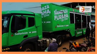 Safaricom Caravan on its fifth day in rift valley region [upl. by Down674]