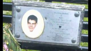 Kriss Donald Memorial Bench on the Clyde Walkway in Glasgow Scotland [upl. by Omrellig33]