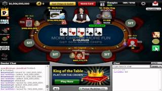 Texas holdem poker on facebook one billion pot [upl. by Aylat]