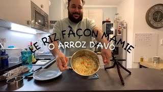 LA MEILLEURE FAÇON DE CUISINER DU RIZ  O ARROZ DAVÓ LE RIZ DE MAMIE [upl. by Angele666]