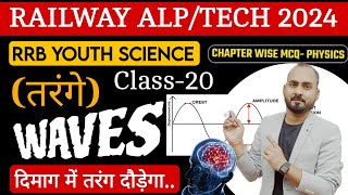 RRB ALPTechnician 2024  YOUTH SCIENCE BOOK  PHY Wave Complete PYQ  RRB ALPTech science PYQ [upl. by Celia379]