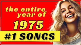 Remember 1975 With Its Number One Songs [upl. by Binni790]