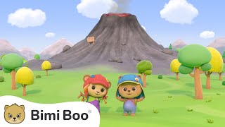 Volcano Song for Kids and Preschool Toddlers  Bimi Boo [upl. by Dowling]