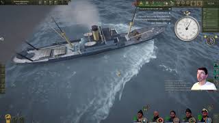 UBOAT 10 BETA test Type II sinks Carrier and Guns Down Entire Convoy [upl. by Conover]