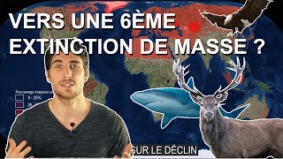 LA 6ÈME EXTINCTION DE MASSE EN CARTES [upl. by Ahsyen642]