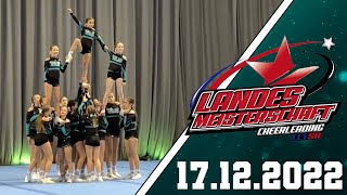 TLC Goody  Norddeutsche Cheerleading Landesmeisterschaft 2022 in Neumünster  Junior Cheer Level 2 [upl. by Eneloj]