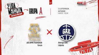 AZS UMK Transbruk Toruń  Energa GAK Gdynia 2 LM [upl. by Arissa]