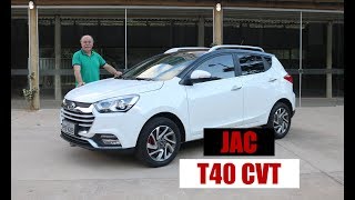 JAC T40 CVT  Teste com o Emilio Camanzi [upl. by Castorina266]