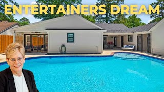 Entertainers dream home under 400k in Houston Texas  1722 Saddlecreek Dr Houston TX 77090 [upl. by Novej]