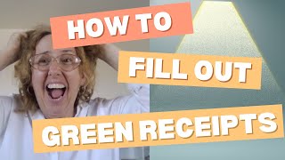 Do you know how to fill out the New Green Receipts  Recibos Verdes [upl. by Abeh]