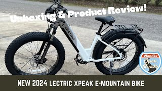 Unboxing amp Assembly of the New 2024 Lectric XPeak Stepthru Ebike [upl. by Garwin]