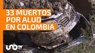 Alud en Colombia deja decenas de muertos la mayoría niños [upl. by Naugan]