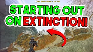 STARTING OUT ON EXTINCTION  ARK Extinction [upl. by Aihcats]