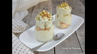 Tiramisù al pistacchio  Ricette che Passione [upl. by Yelekalb]