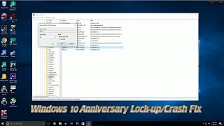 Windows 10 LockUpCrash FIX 2018 [upl. by Casavant]