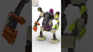 LEGO® Brick Life on Mars Scout Walker custom speedbuild animation short new [upl. by Clinton]