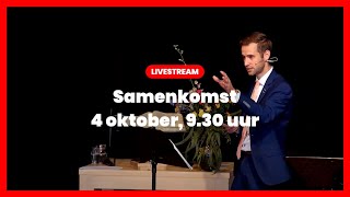 Samenkomst 4 oktober  Gods zegen voor onderweg  Sjors Bulten [upl. by Josias]