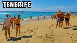 Tenerife Costa Adeje Walking Tour 4k 60fps HDR [upl. by Fronia]