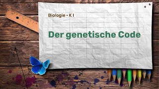 Bio K I · Der genetische Code [upl. by Virgie]