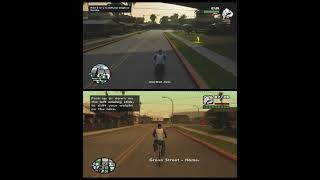 quotGrove Street  Homequot  GTA San Andreas 2004 vs Definitive Edition 2021 Comparison GTA SA [upl. by Andrews179]