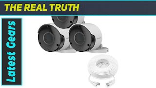 reviewWisenet SDC89445BF The Best 5MP Security Camera Triple Pack for Home and Business [upl. by Lesh]