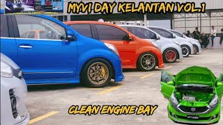 MYVI DAY KELANTAN VOLUME 1  FIGHTER MYVI MODIFIED TAK RILEKS [upl. by Nohtanhoj]