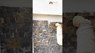 Stone Tile Wall  Natural Stone Tile wall [upl. by Zetnom845]