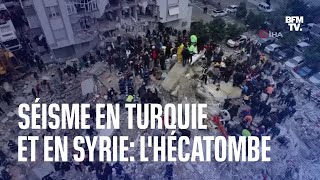 Séisme en Turquie et en Syrie lhécatombe [upl. by Adnalor]