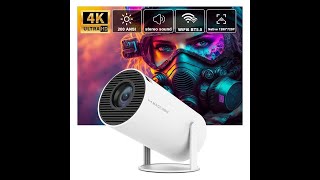 Projector HY300 PRO 4K Android PROJECTOR  Maximum 200 INCH Screen BEST [upl. by Camellia]