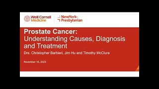 Prostate Cancer Understanding Causes Diagnosis and Treatment [upl. by Malorie]