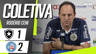 COLETIVA ROGÉRIO CENI  AO VIVO  Botafogo 1 x 2 Bahia  Brasileirão 2024 [upl. by Odette]