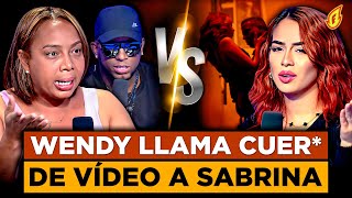 LA SIERVA WENDY LLAMA CUER DE VIDEO A SABRINA POR CRAZY DESIGN Y SE ARMA UN LIO DEL DIABLO [upl. by Erdne]