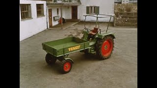 Fendt Werbefilm  F250GT  1970  Geräteträger  EINMANNSYSTEM [upl. by Natsud687]