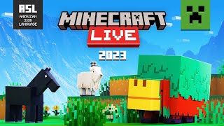 ASL Minecraft Live 2023 [upl. by Annawat575]