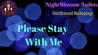 ASMR Girlfriend Roleplay  Please Stay With Me ComfortTW Suicidal Thoughts [upl. by Allicserp]